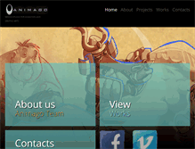 Tablet Screenshot of animagostudio.com